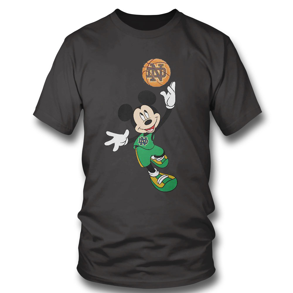 Mickey March Madness Notre Dame Fighting Irish Shirt