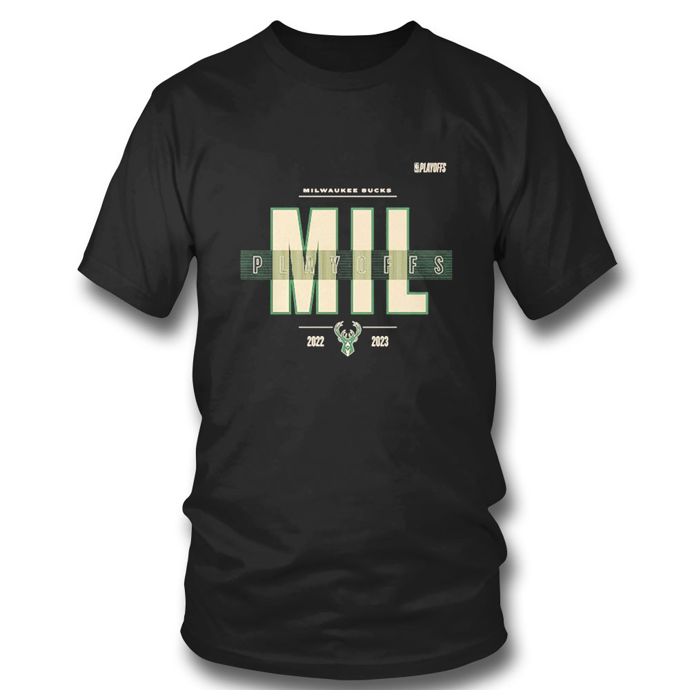 Milwaukee Bucks 2023 Nba Playoffs Jump Ball T-shirt