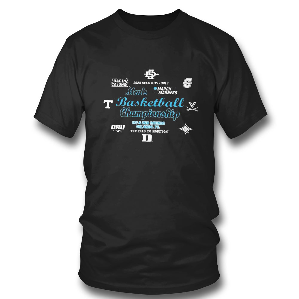 Nice Kansas Jayhawks Mens Basketball 2023 Ncaa March Madness The Road To Final Four T-shirt