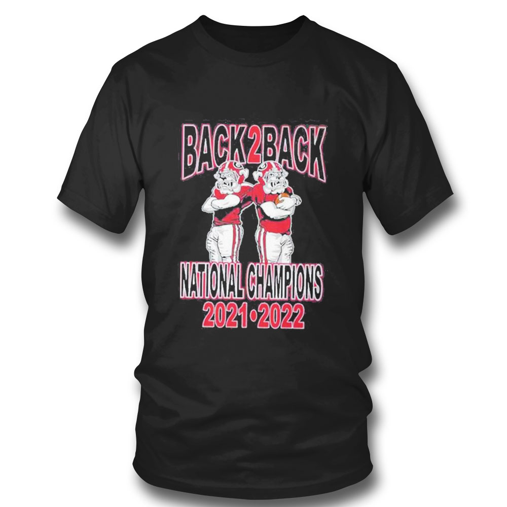 Official Georgia Bulldogs 2022 Football National Championship Victory T-shirt