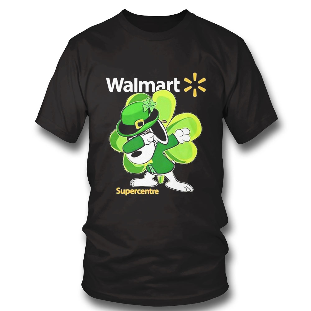 Snoopy Dabbing And Walmart St Patricks Day Shirt Hoodie