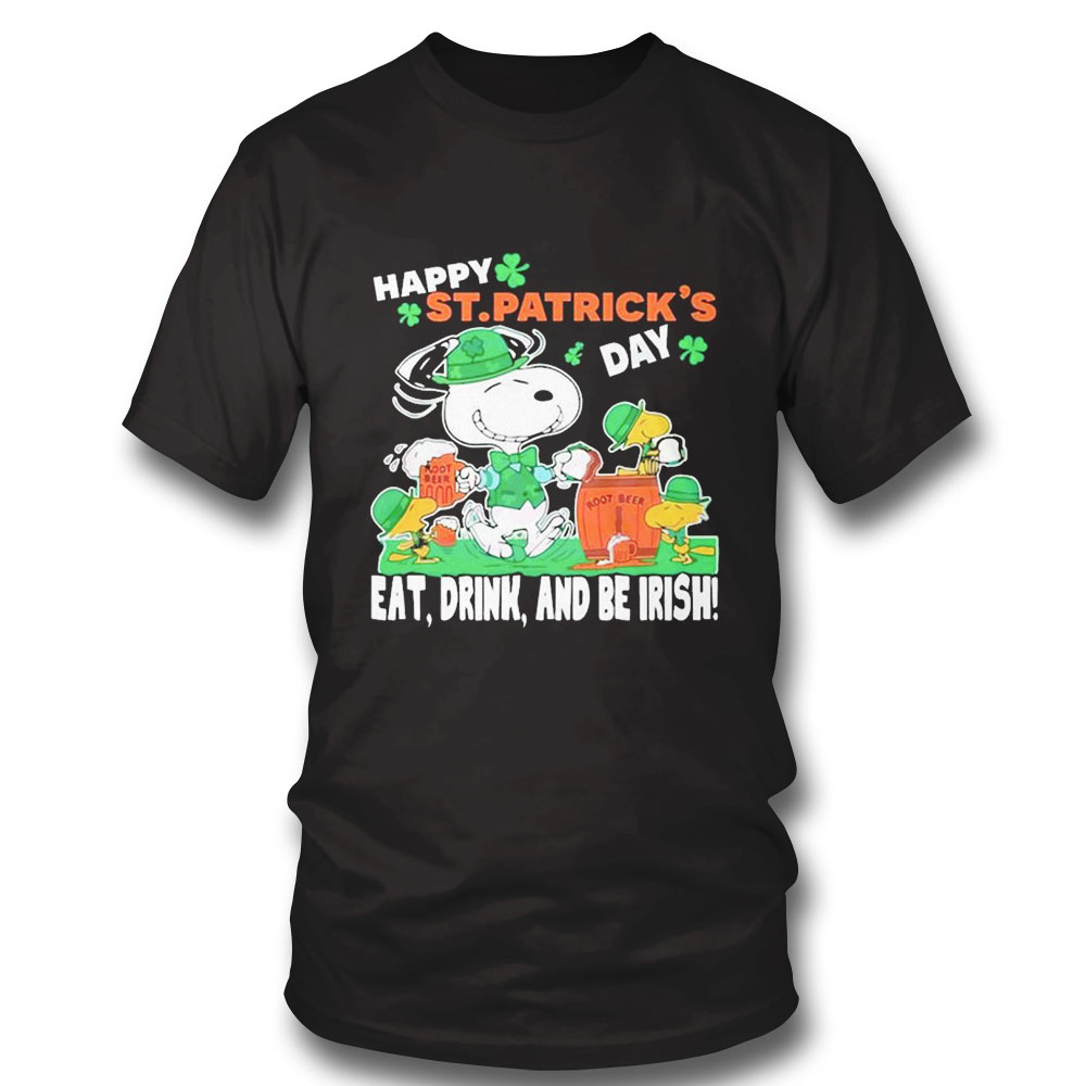 Snoopy Dog Root Beer Saint Patricks Day Shirt Hoodie