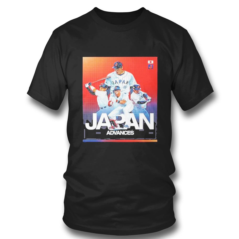 Team Japan Advances Semifinals In Every World Baseball Classic Vintage T-shirt