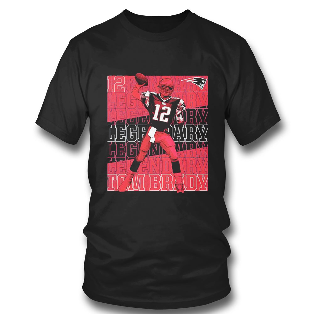 Tom Brady New England Patriots Six Time Super Bowl Champion T-shirt