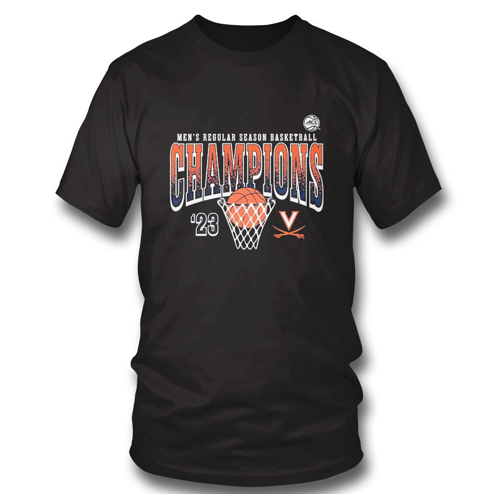 Virginia Cavaliers Acc Mens Regular Season Basketball Champions 2023 Shirt Hoodie