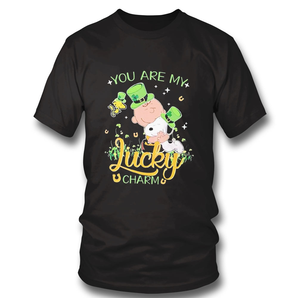 You Are My Lucky Charm Saint Patricks Day Snoopy Dog Shirt Hoodie