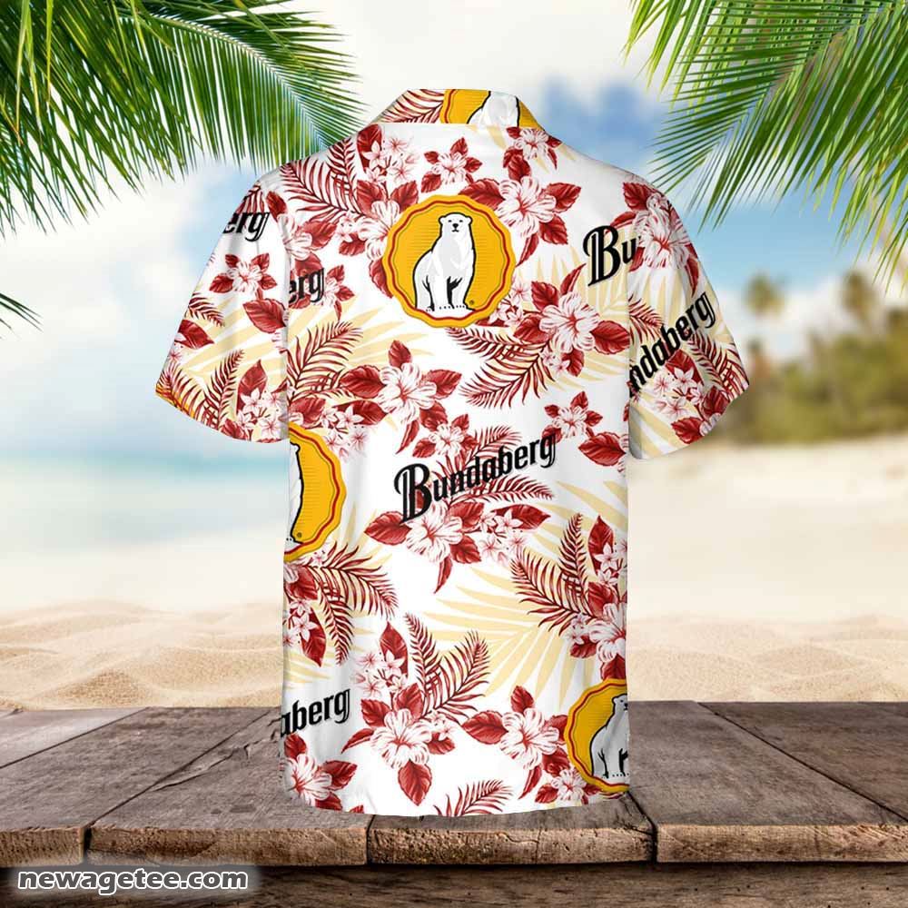 Bundaberg Hawaiian Button Up Shirt Hibiscus Floral