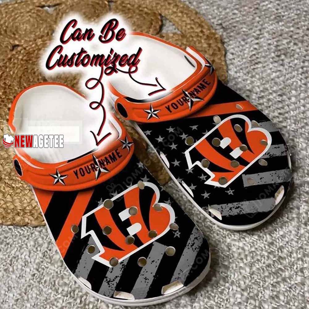 Cincinnati Bengals Lover Custom Name Crocs Clog