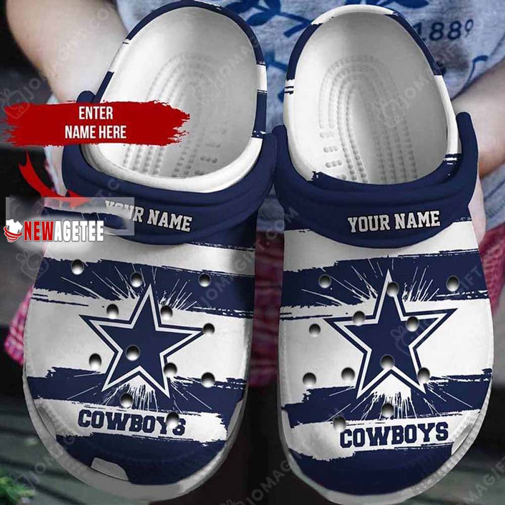 Dallas Cowboys NFL American Flag Crocs New For This Season Trending