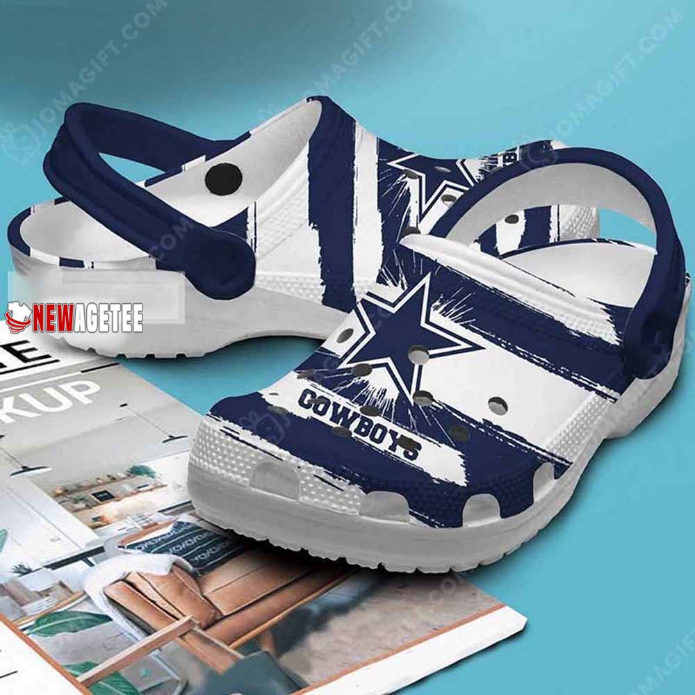 Dallas cowboys store crocs mens