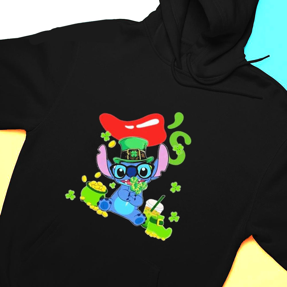 Baby Stitch And Chilis St Patricks Day Shirt Hoodie