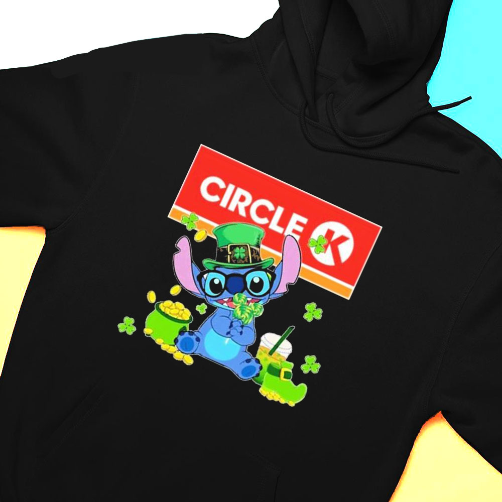 Baby Stitch And Circle K St Patricks Day Shirt Hoodie