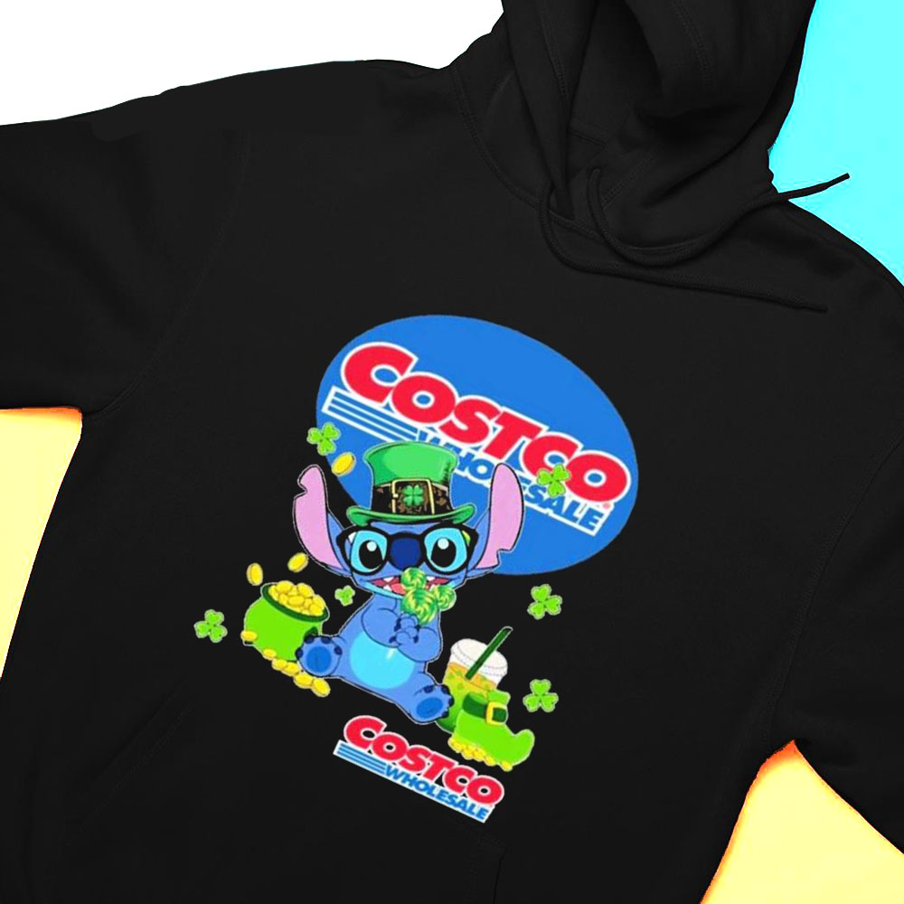 Baby Stitch And Costco St Patricks Day Shirt Hoodie