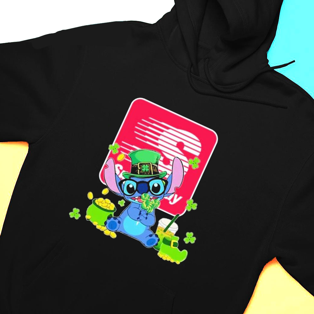 Baby Stitch And Speedway St Patricks Day Shirt Hoodie