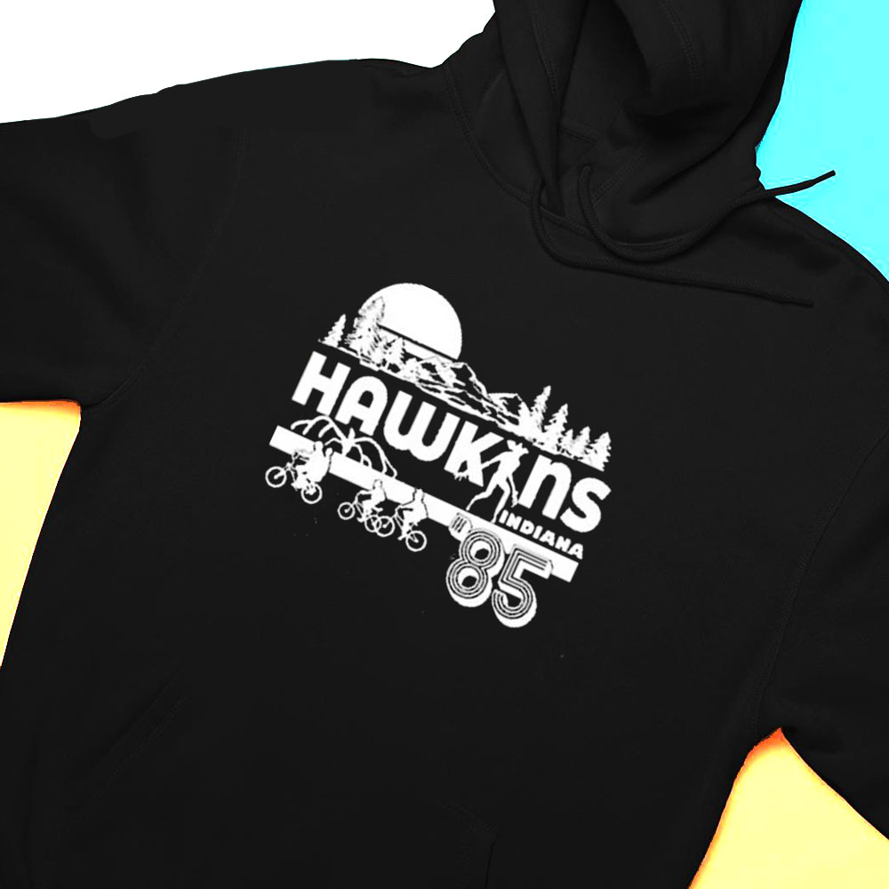 Hawkins Indiana Stranger Things 85 T-shirt