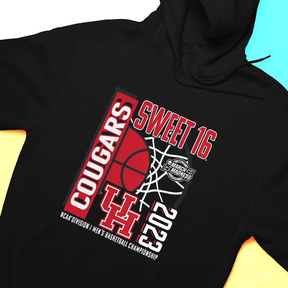 Houston Cougars Mens Basketball Ncaa March Madness Sweet Sixteen 2023 T-shirt