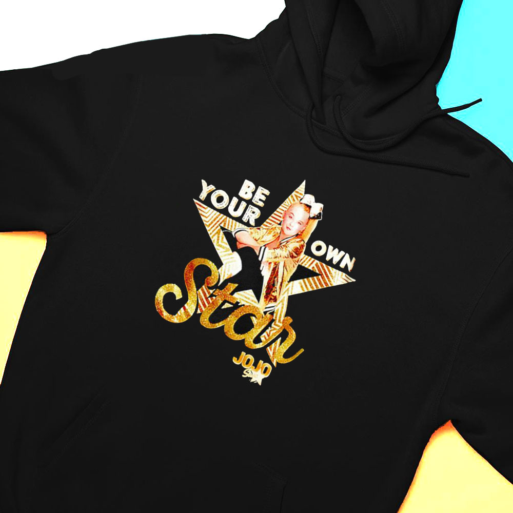 Jojo Siwa Be Your Own Star Black And Gold Fashion Shirt Ladies Tee