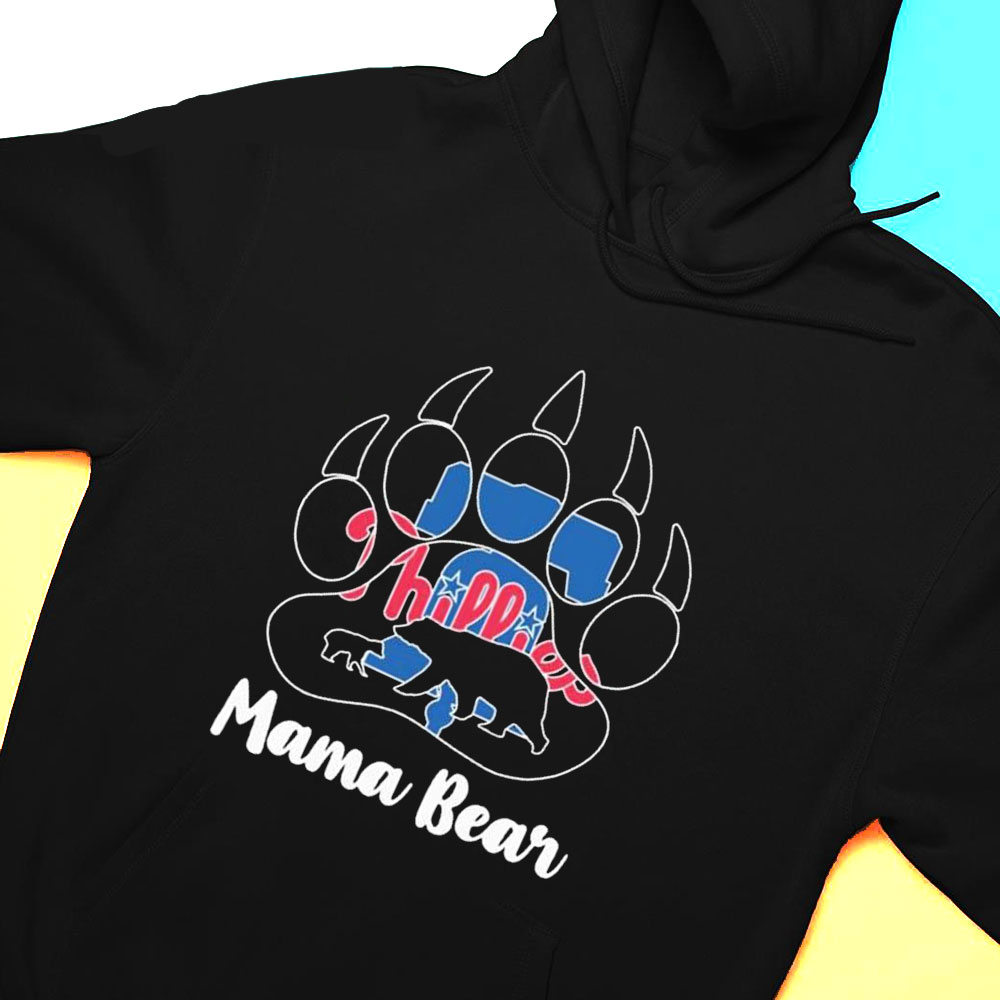 Mama Bear Philadelphia Phillies Love Mom shirt, hoodie, sweater