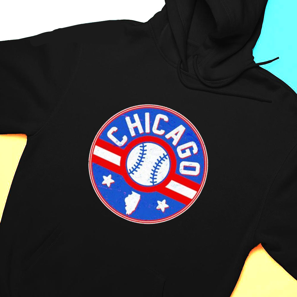 Vintage Chicago Baseball Emblem Shirt - Shibtee Clothing