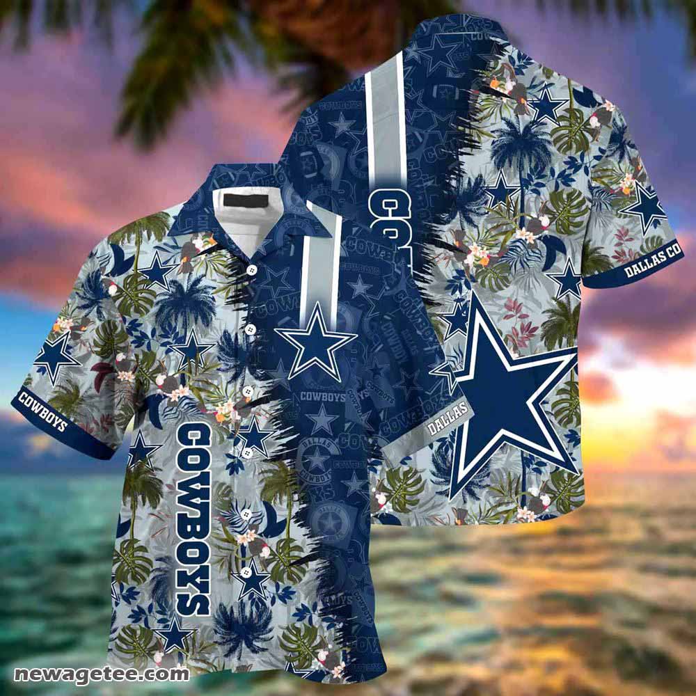 Dallas Cowboys Nfl Summer Beach Hawaiian Shirt