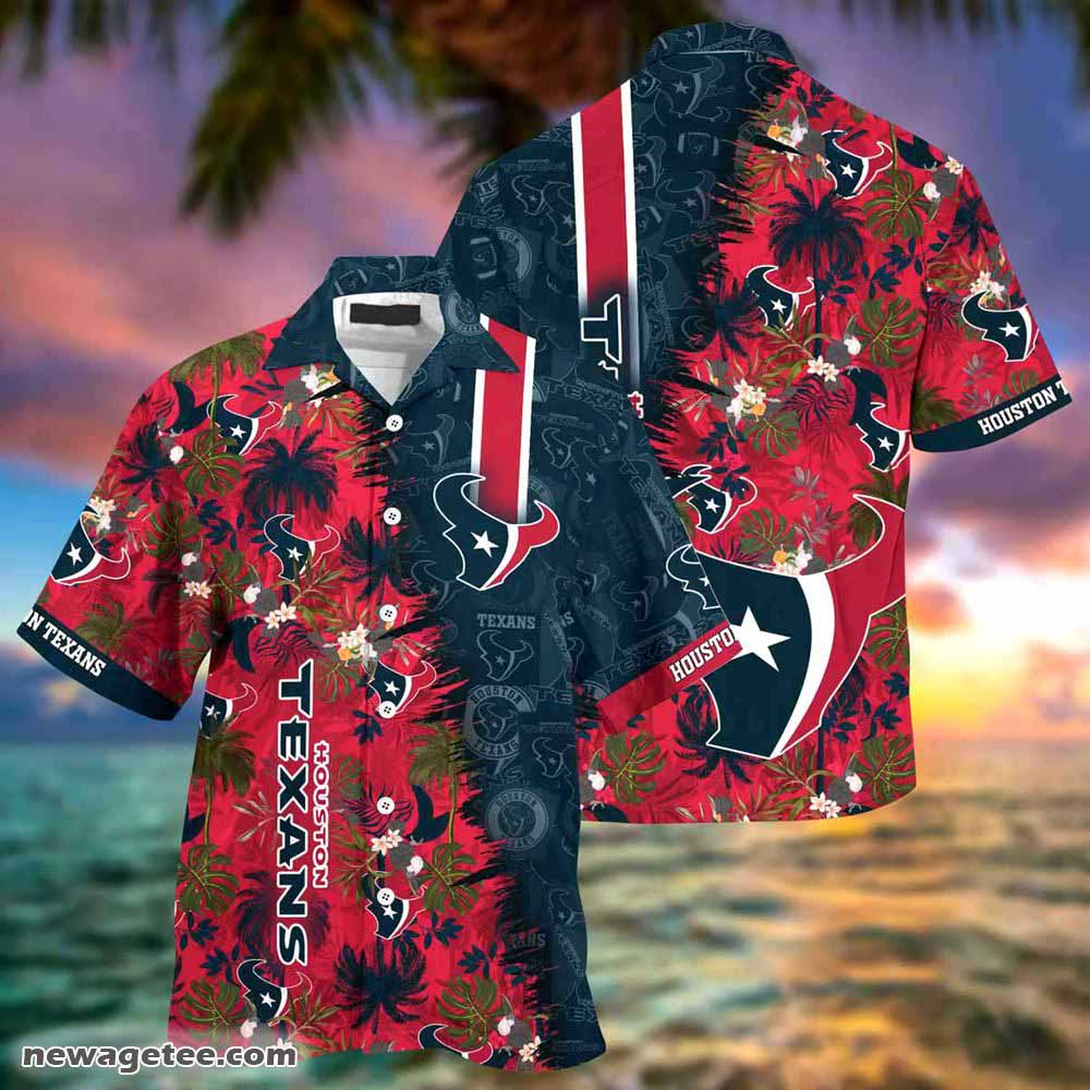 Houston Texans Nfl Summer Beach Hawaiian Shirt