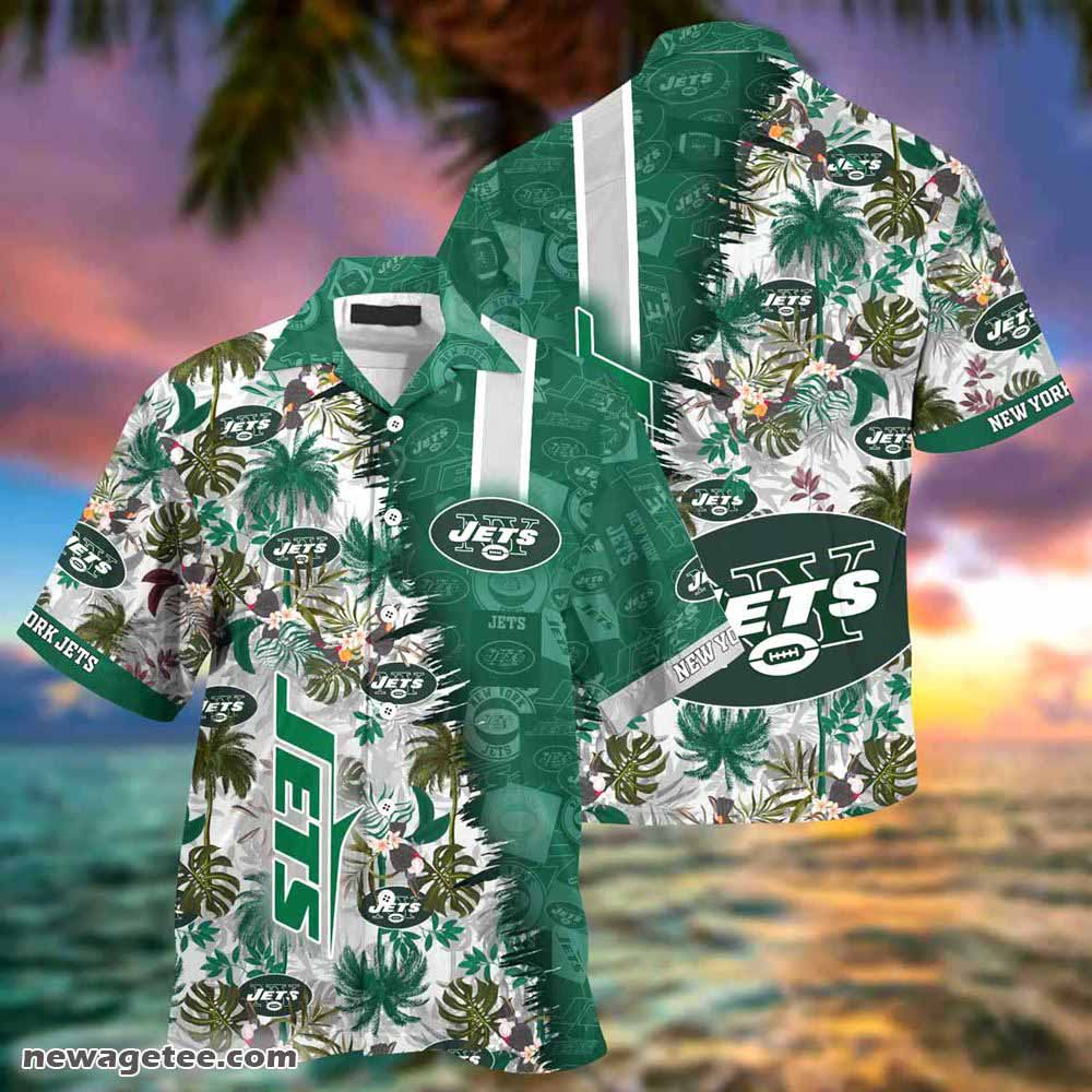 NEW York Jets NFL Hawaiian Shirt