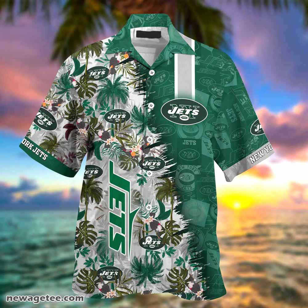 New York Jets Nfl Summer Beach Hawaiian Shirt