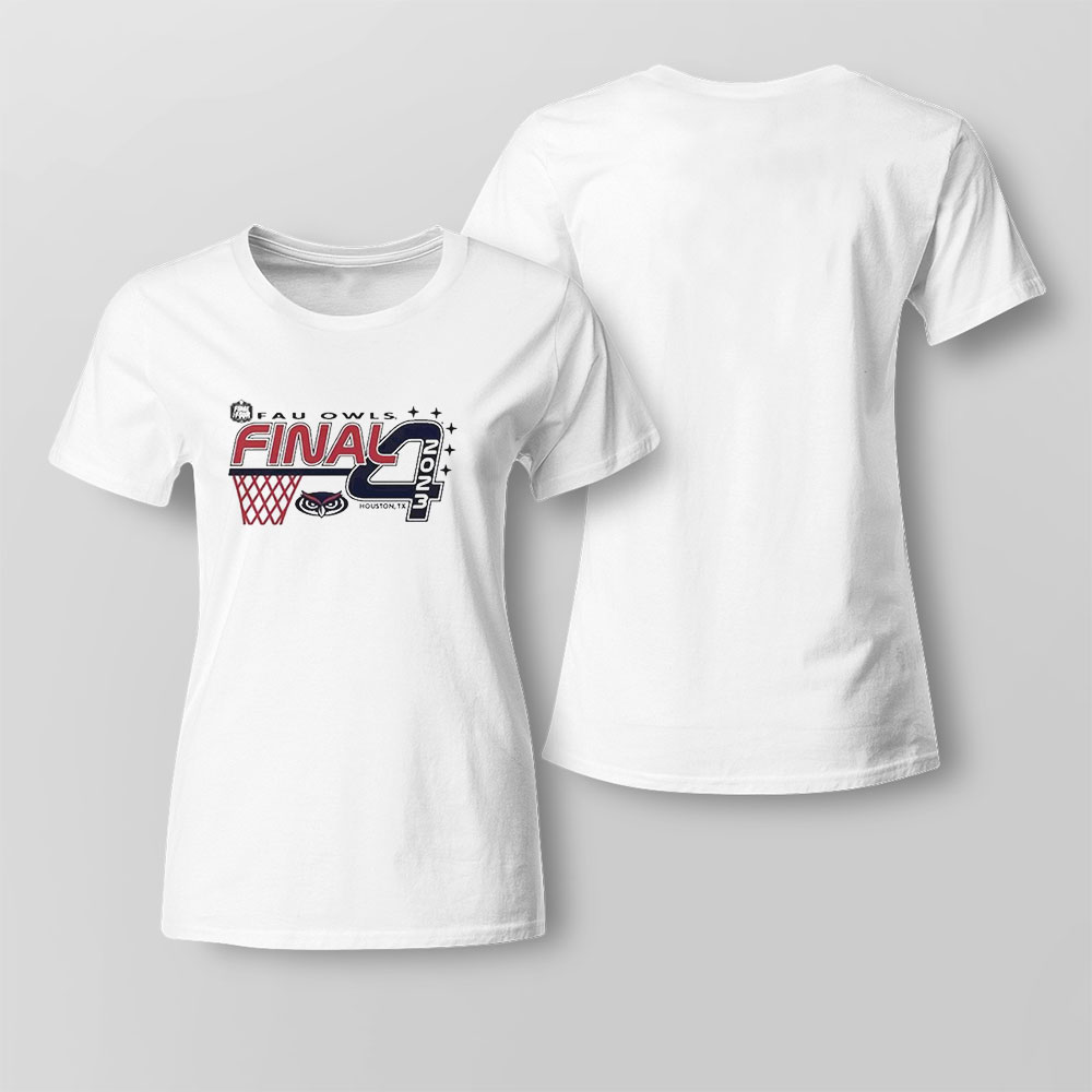 Fau Owls Womens 2023 Ncaa Mens Basketball Tournament March Madness Final Four Oversized Long Sleeve T-shirt