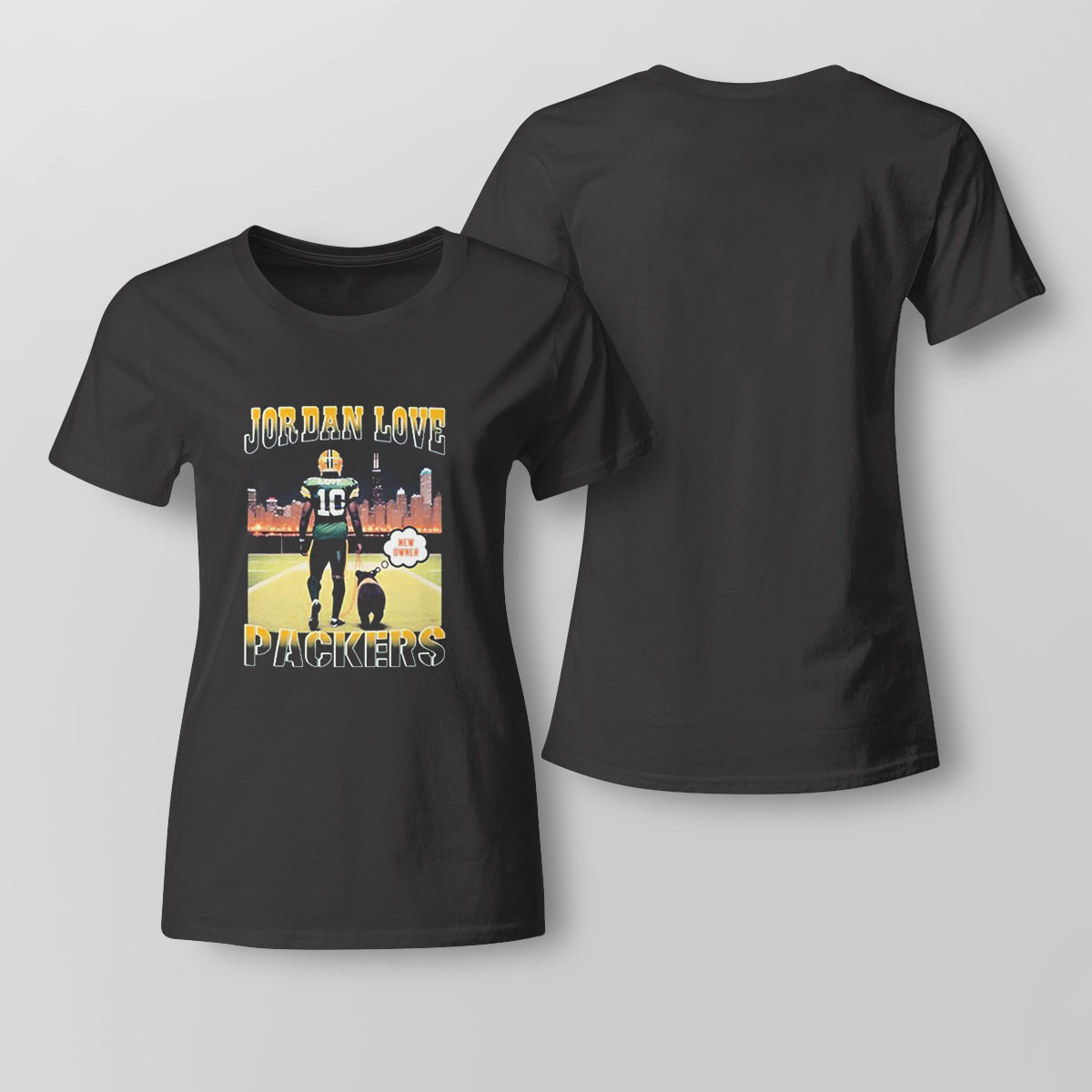 Jordan Love Packers New Owner Cosplay John Wick Shirt - NVDTeeshirt