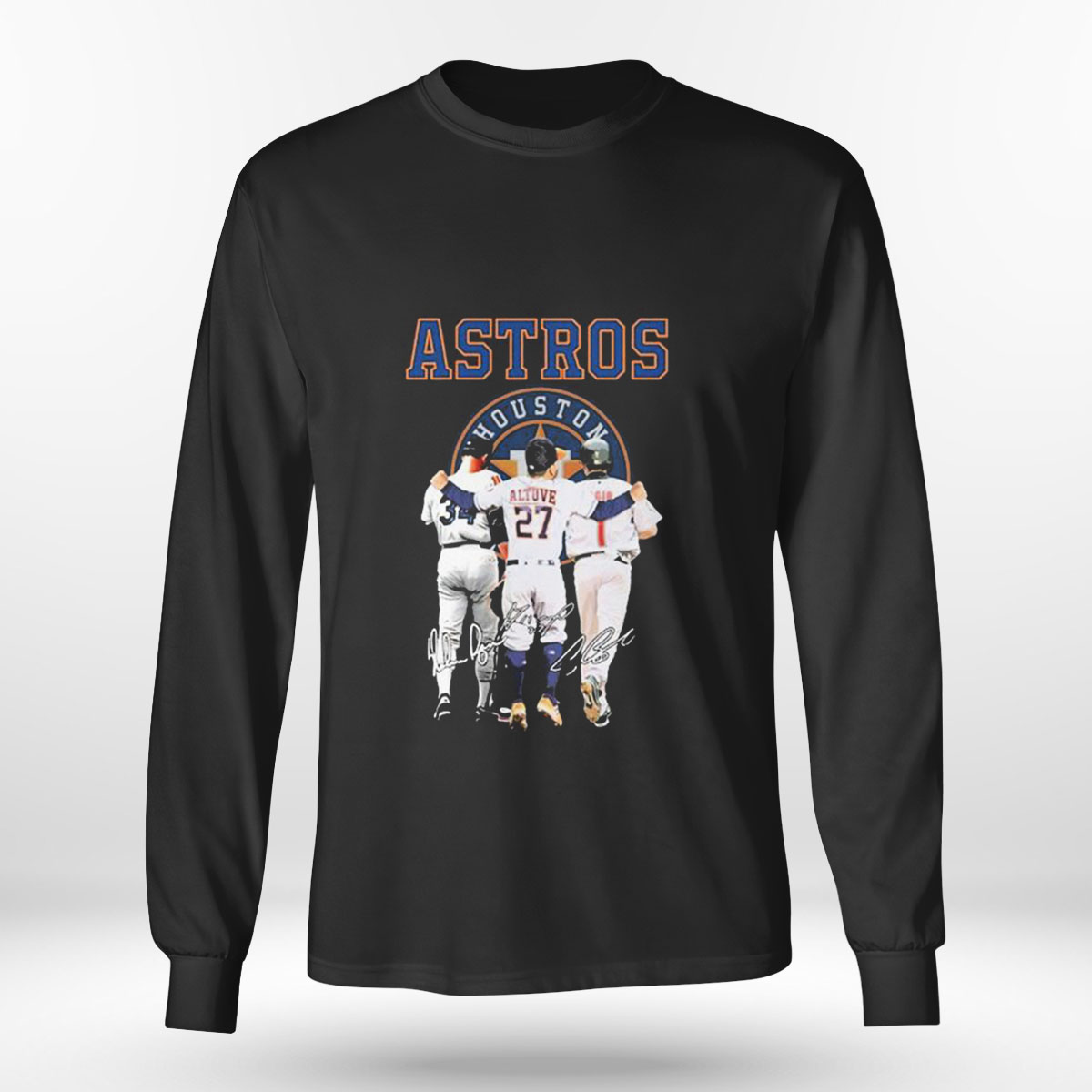 Houston Astros Ryan Altuve Signature T-shirt