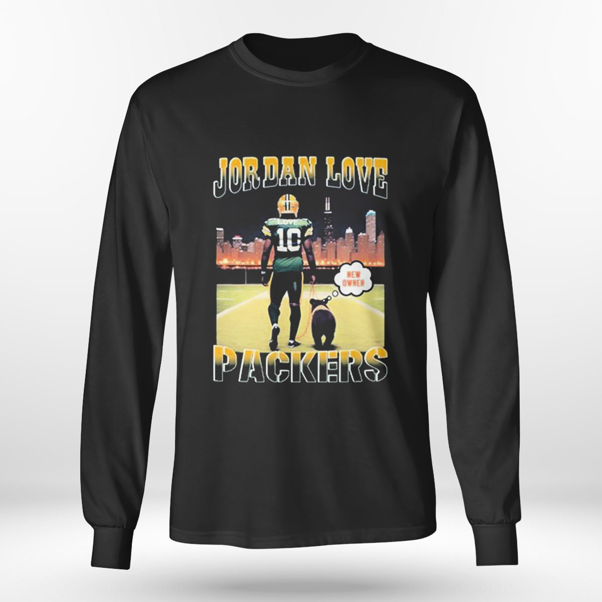 Jordan Love Packer New Owner Cosplay John Wick T-shirt