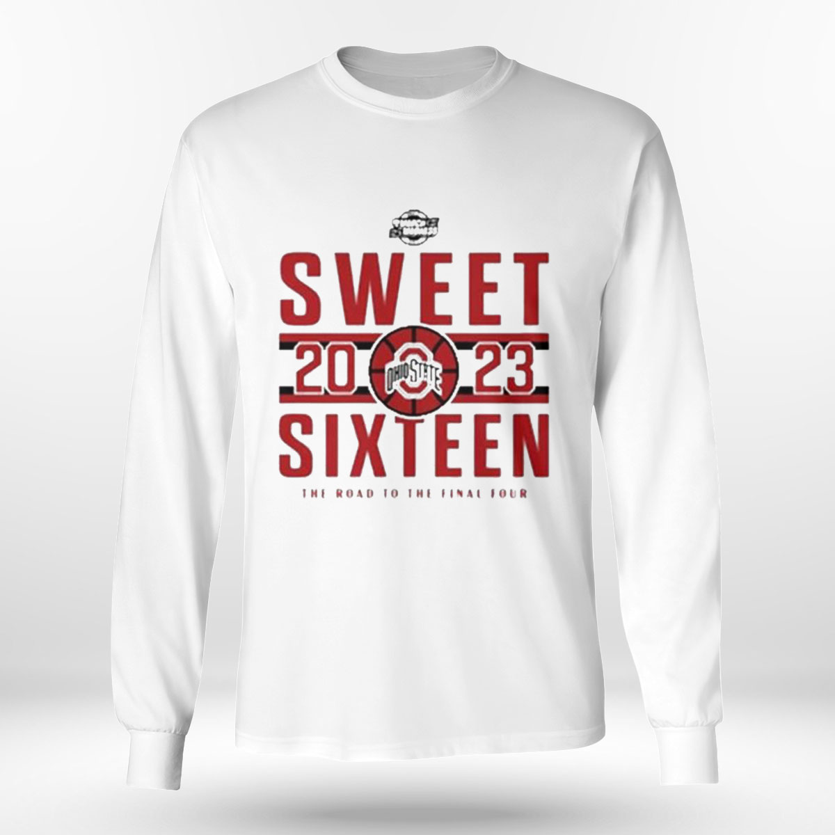 Ohio State Buckeyes Ncaa 2023 Sweet Sixteen Road To The Final Four T-shirt