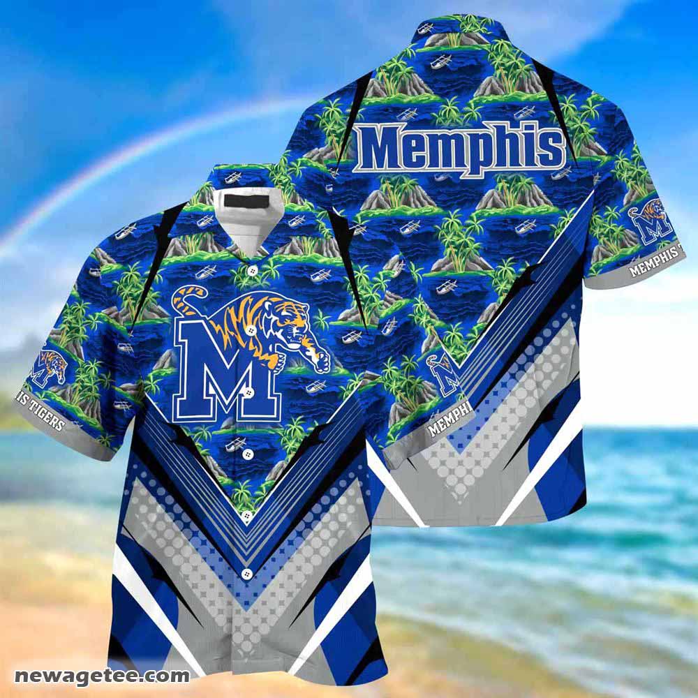 Memphis Tigers Summer Beach Hawaiian Shirt For Sports Fans This Season