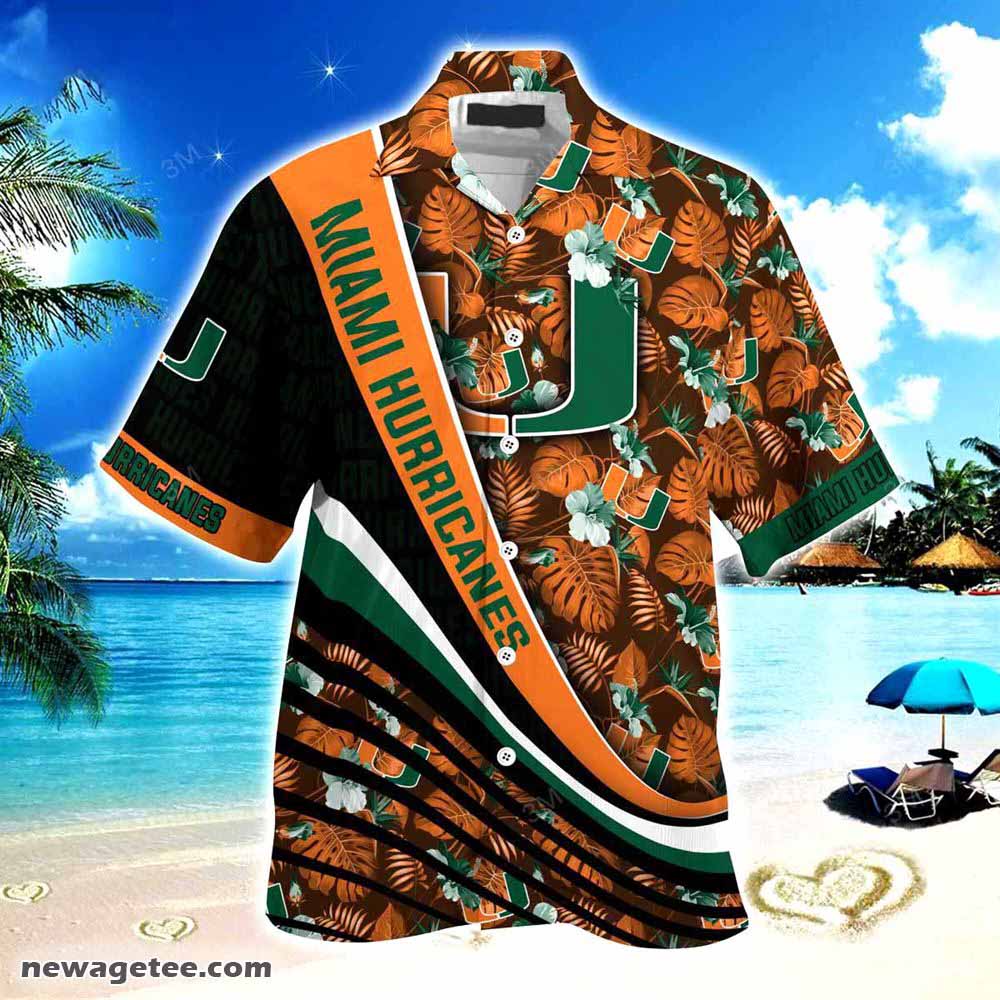 TRENDING] Miami Hurricanes Personalized Hawaiian Shirt