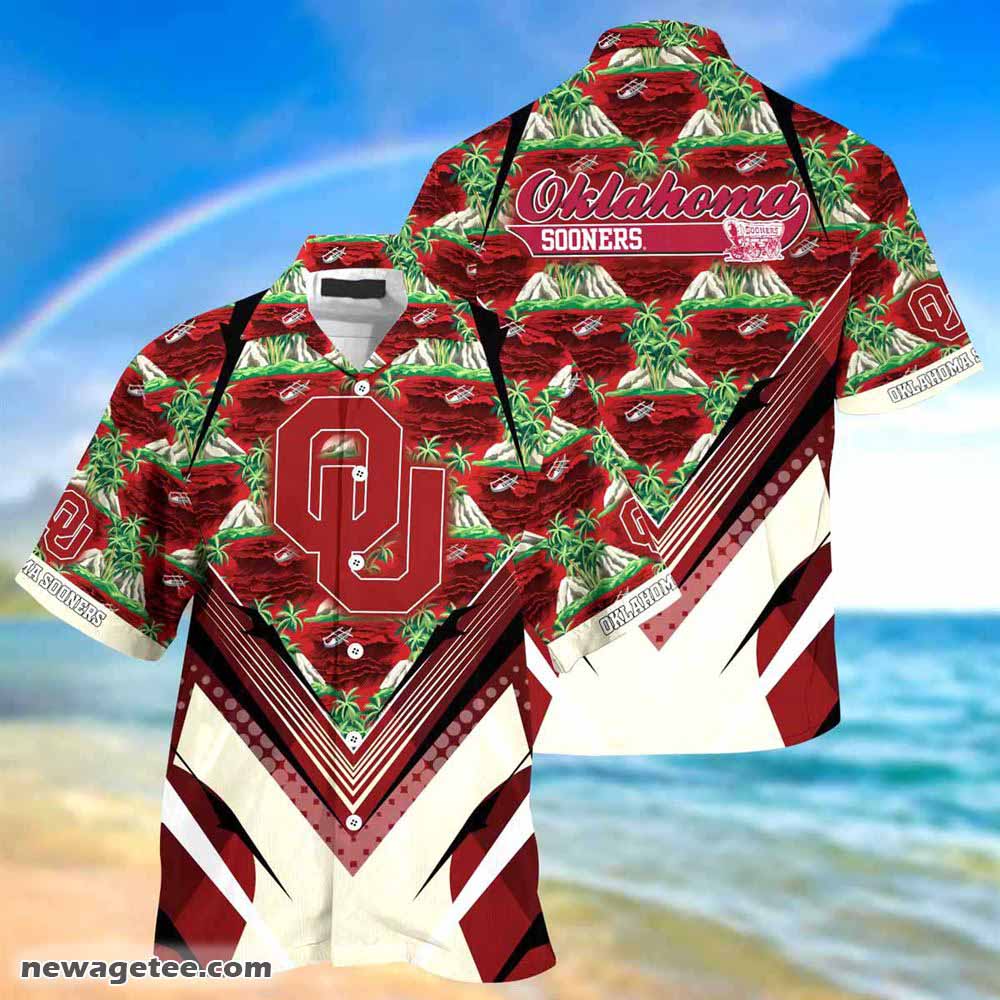 Oklahoma Sooners Summer Beach Hawaiian Shirt For Sports Fans This Season
