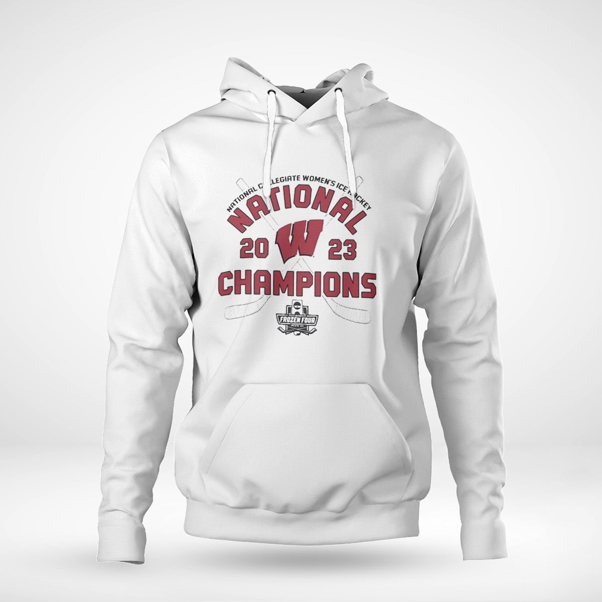 Champion White Wisconsin Badgers 2023 NCAA Women's Ice Hockey National  Champions Locker Room T-Shirt