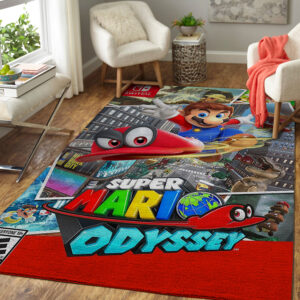 Super Mario Odyssey Rug Carpet