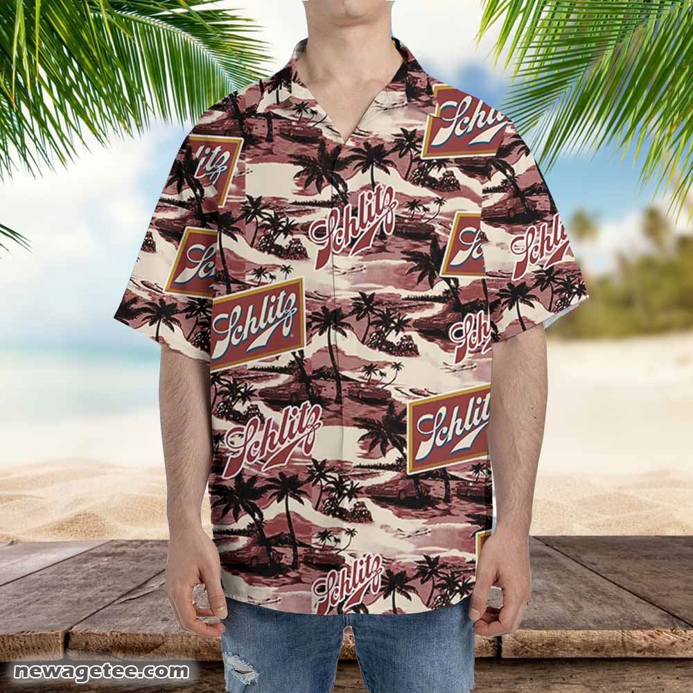 Tito's Handmade Vodka Hawaiian Shirt Palm Tree Best Beach Gift