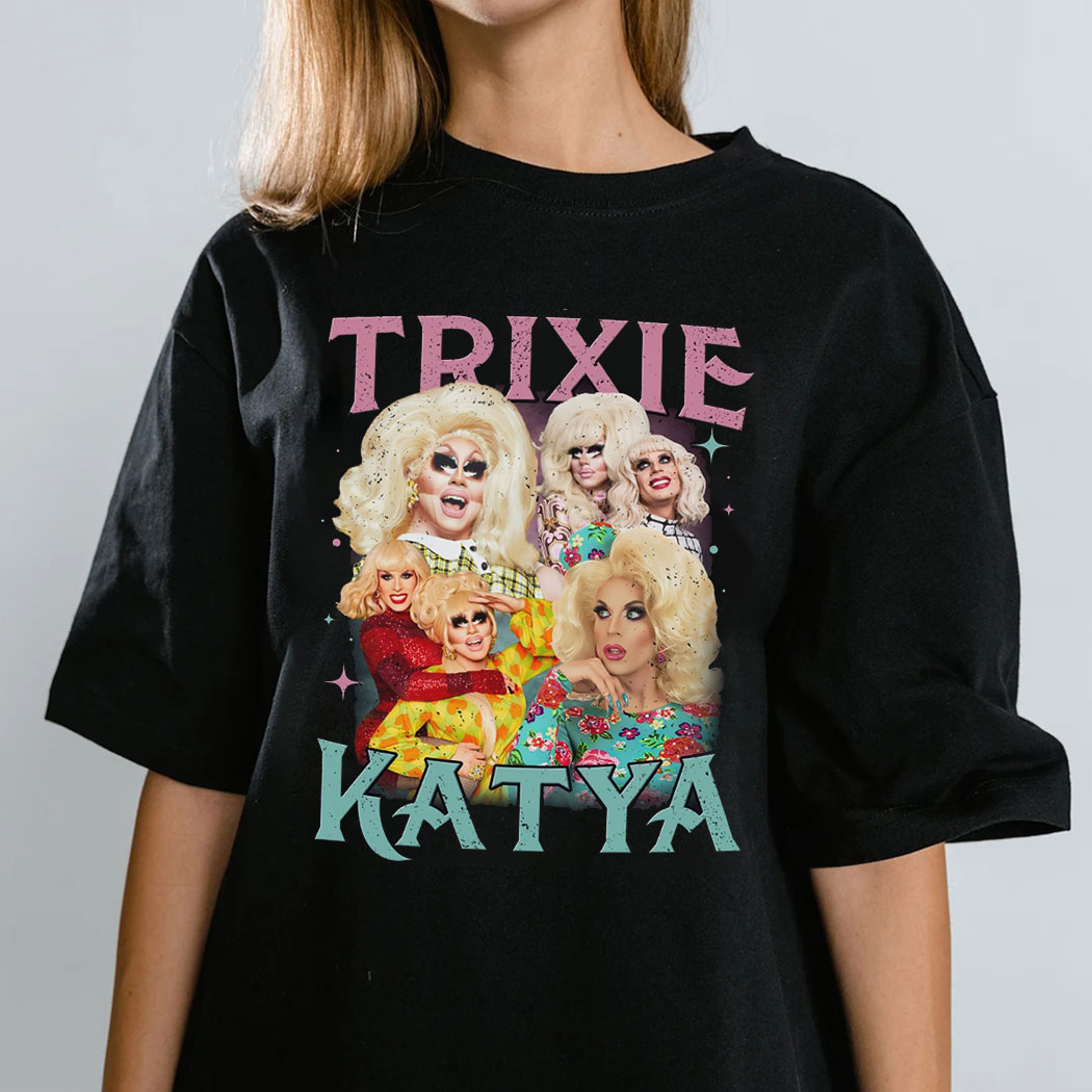 Vintage Trixie Katya 90s Retro Unisex T-shirt