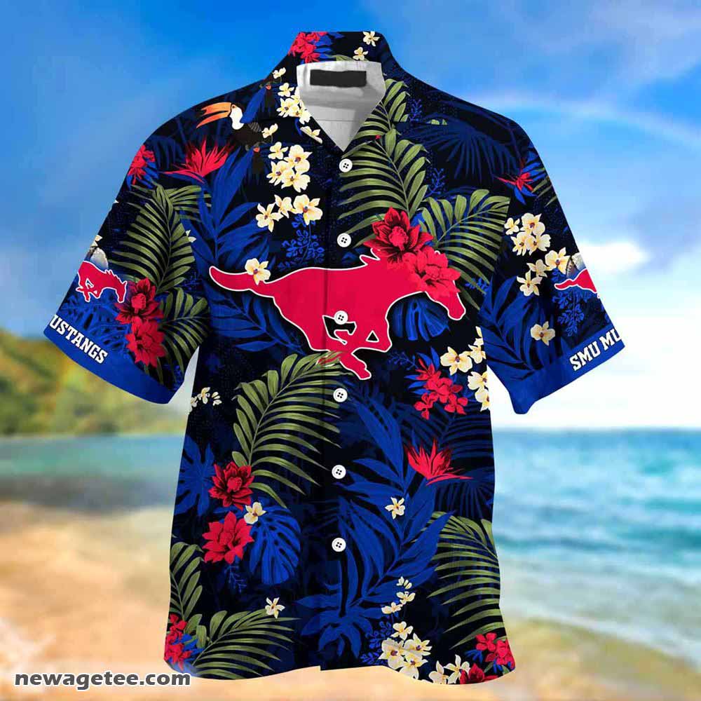Smu Mustangs Summer Beach Hawaiian Shirt This Flag Offends You