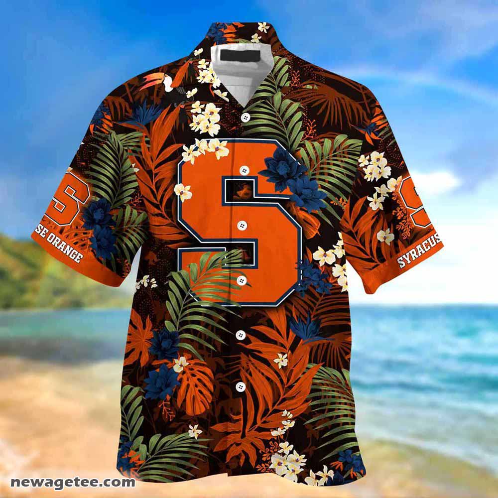 Syracuse Orange Summer Beach Hawaiian Shirt This Flag Offends You