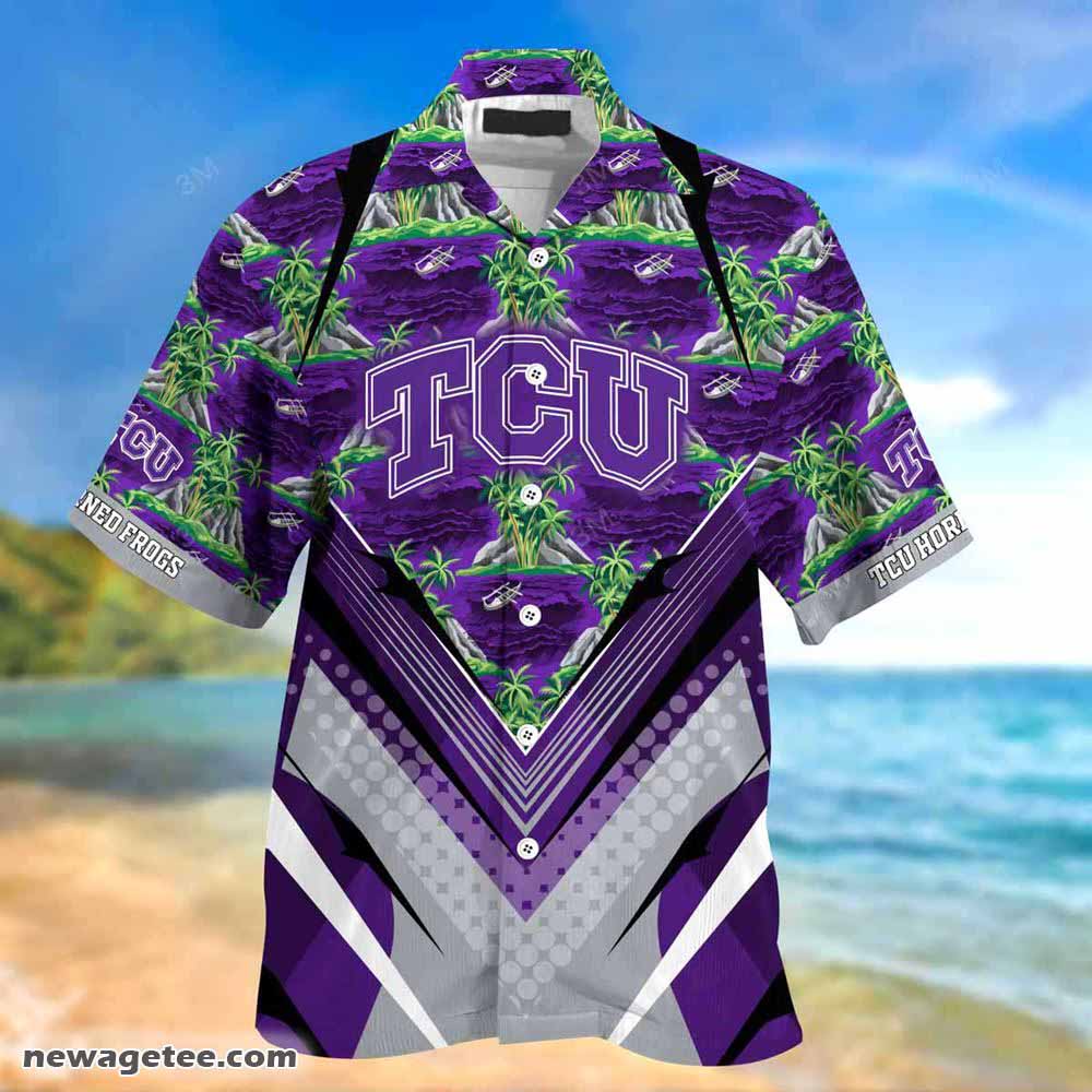 Tcu Horned Frogs Summer Beach Hawaiian Shirt For Sports Fans This Season