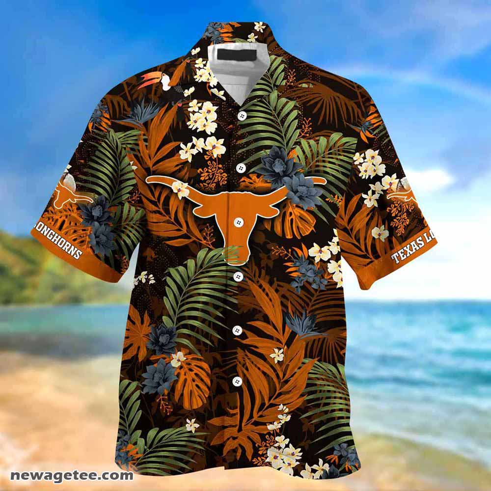 Texas Longhorns Summer Beach Hawaiian Shirt This Flag Offends You