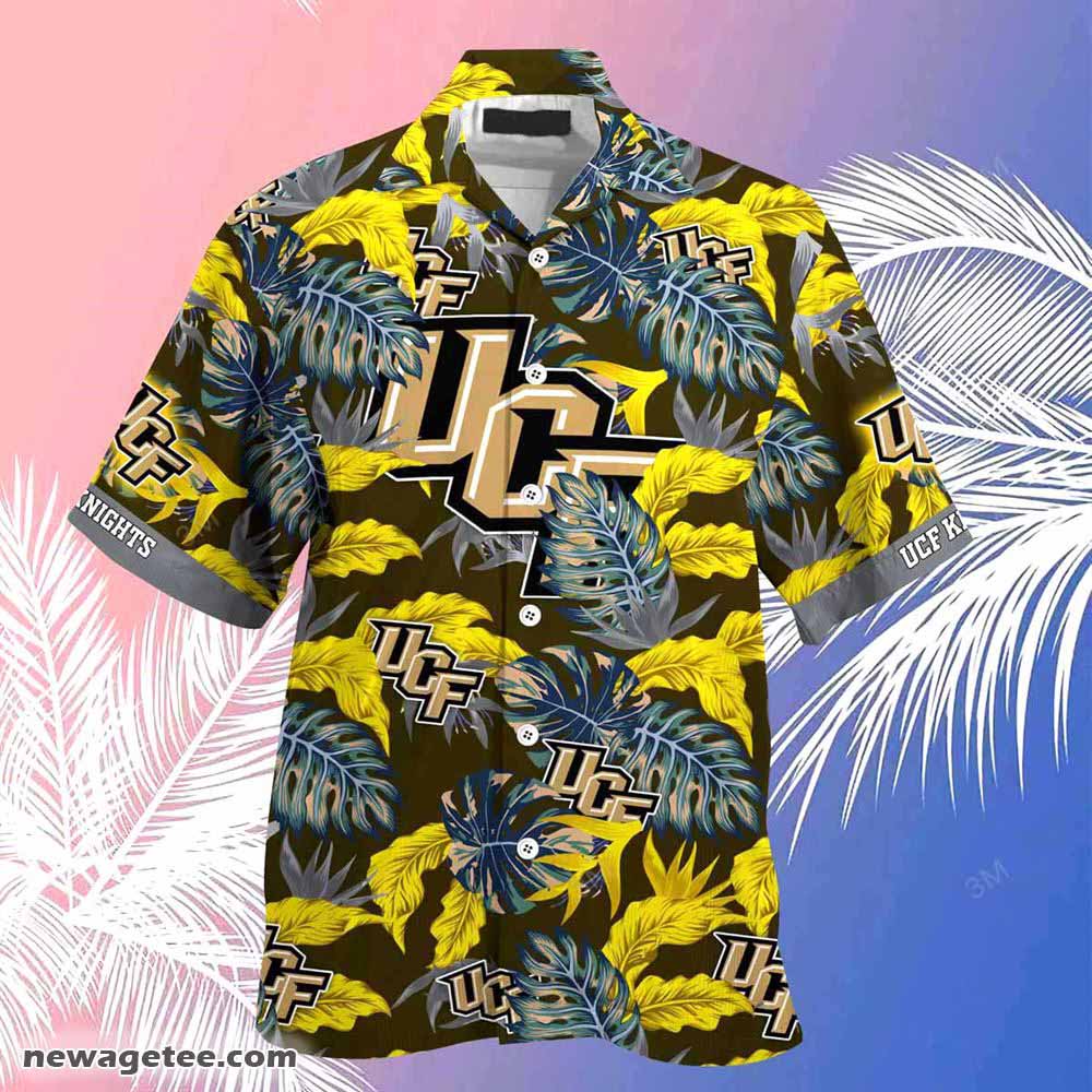 Ucf Knights Summer Beach Hawaiian Shirt Stress Blessed Obsessed