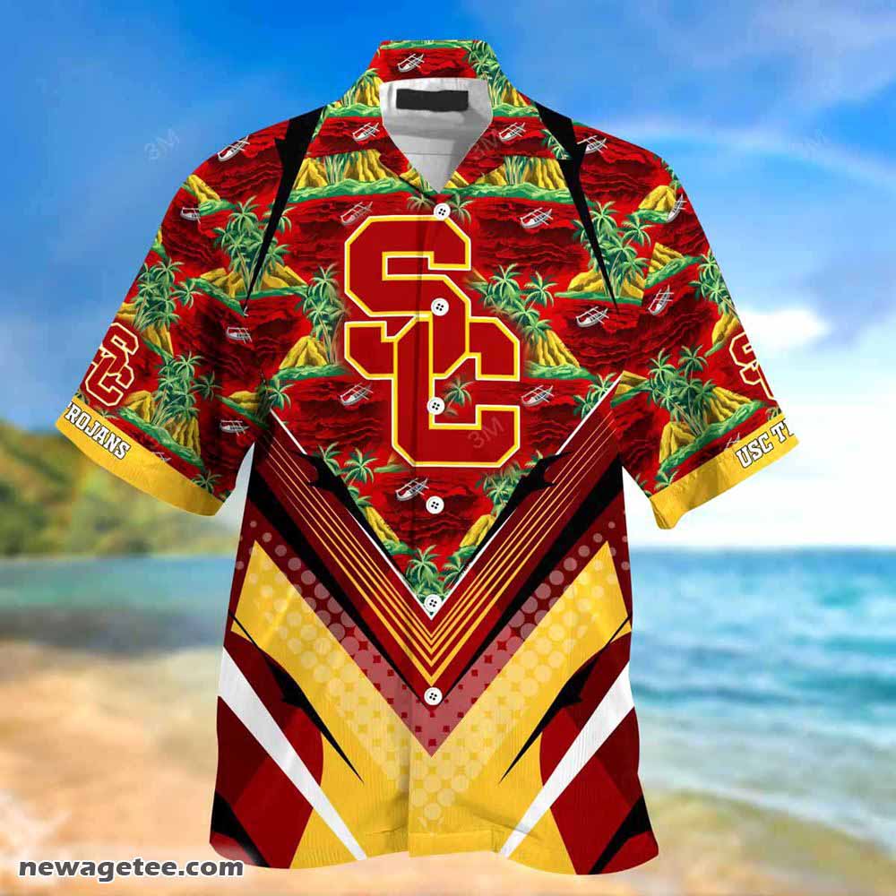 Usc Trojans Summer Beach Hawaiian Shirt For Sports Fans This Season