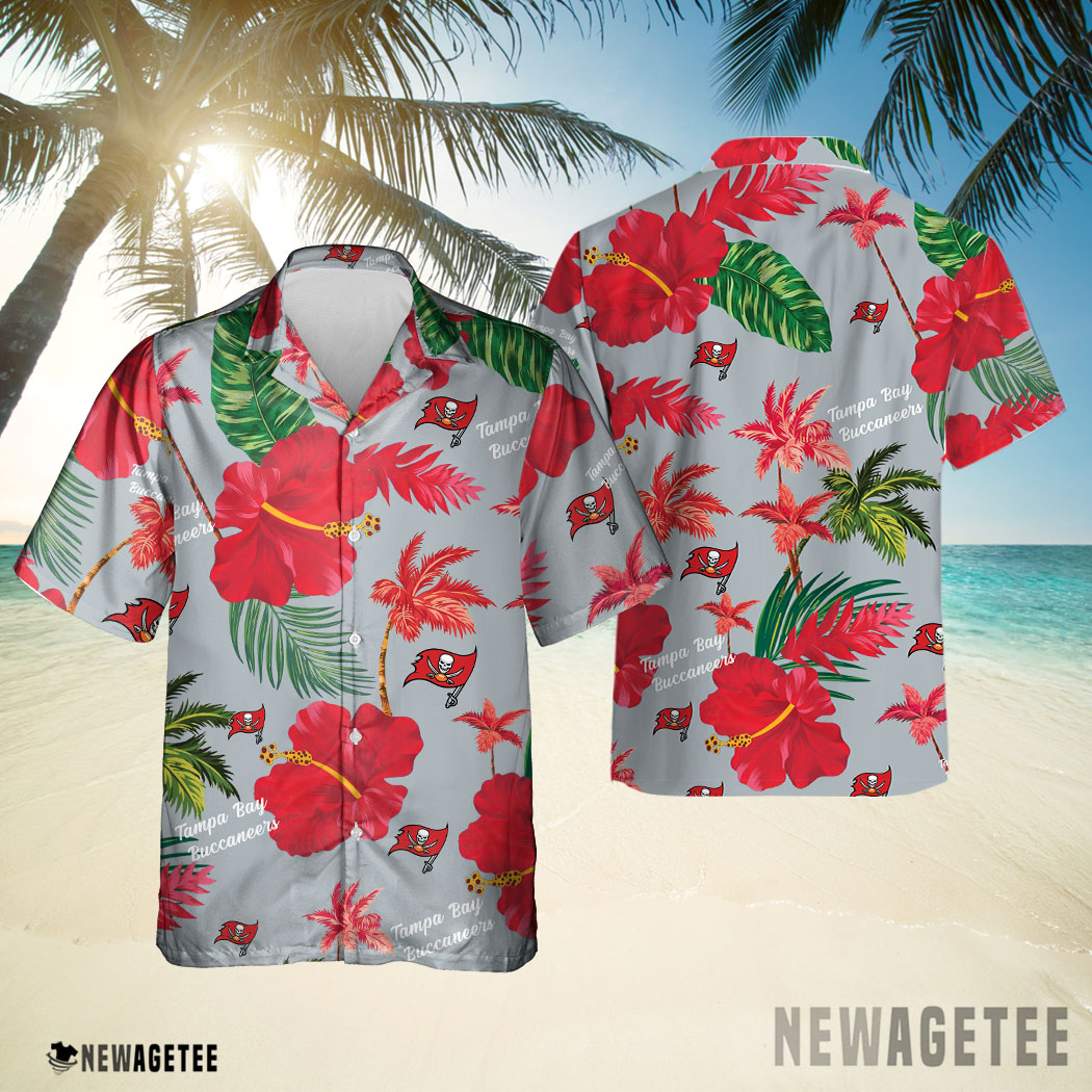 Seattle Seahawks Nfl Color Hibiscus Button Up Hawaiian Shirt