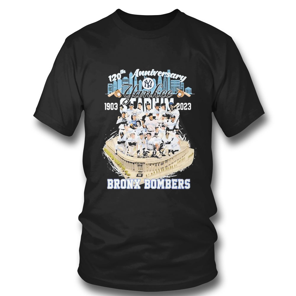 120th Anniversary Yankee 1903 2023 Teams Bronx Bombers T-shirt
