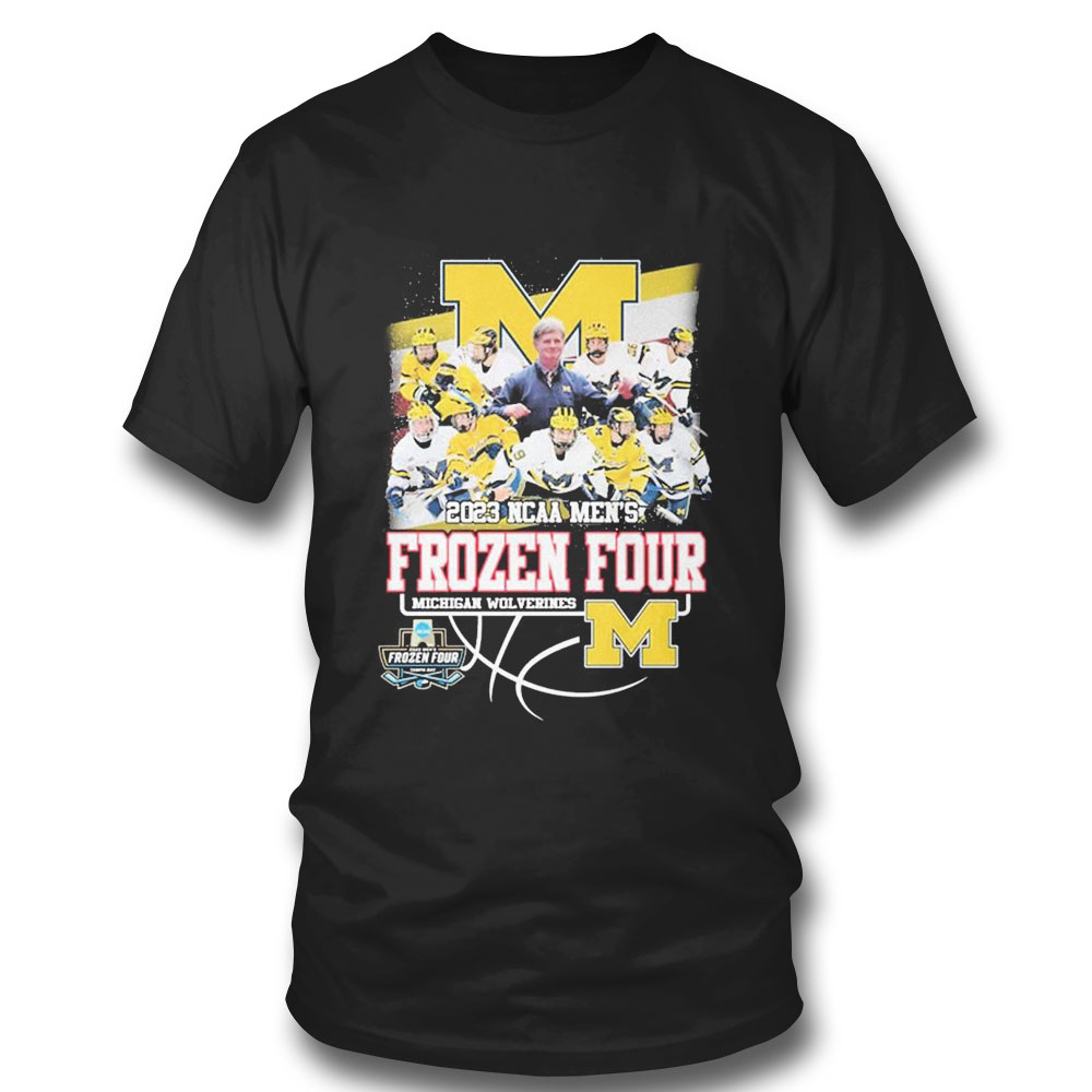 2023 Ncaa Mens Team Frozen Four Michigan Wolverines T-shirt