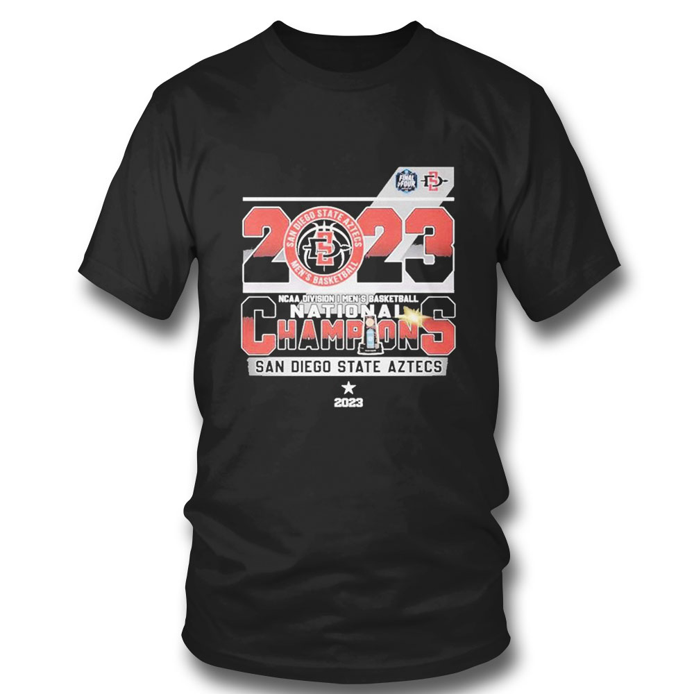 2023 Ncaa Division I Mens Basketball National Champions San Diego State Aztecs T-shirt