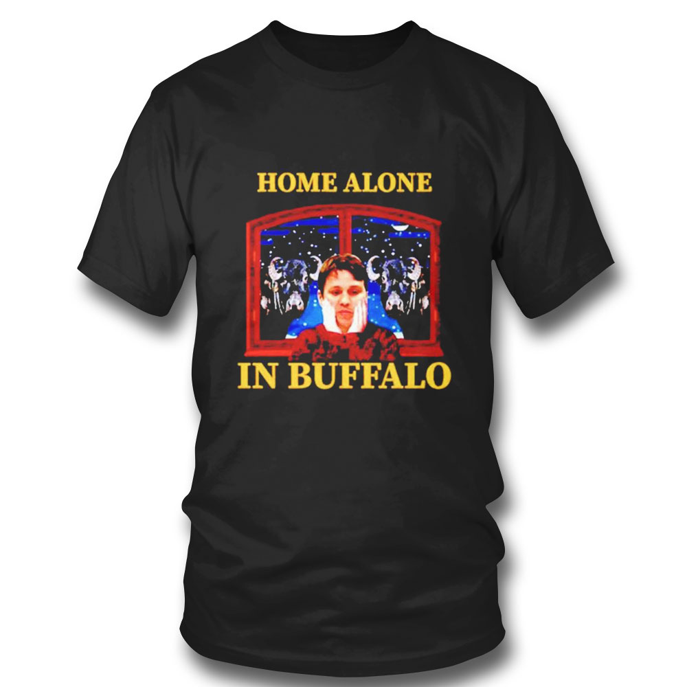 Josh Allen Home Alone In Buffalo T-shirt